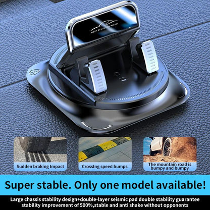Car Phone Holder - 360-Degree Rotatable Adjustable Holder