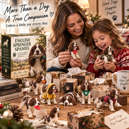 🔥Black Friday Deal 🐕‍🦺24 Days of English Springer Spaniels – 24 Personalities, One Unforgettable Pack