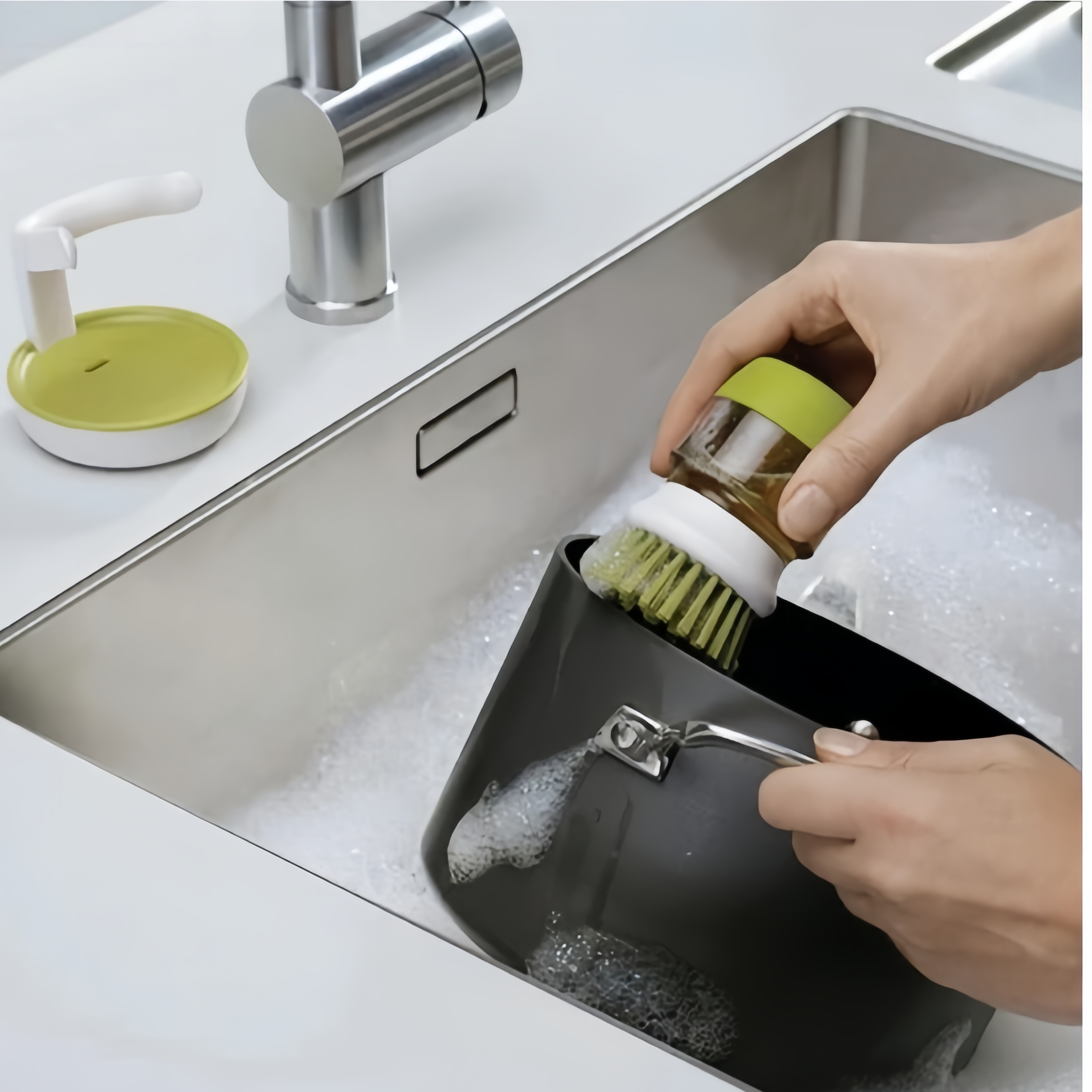 Dish brush bristles