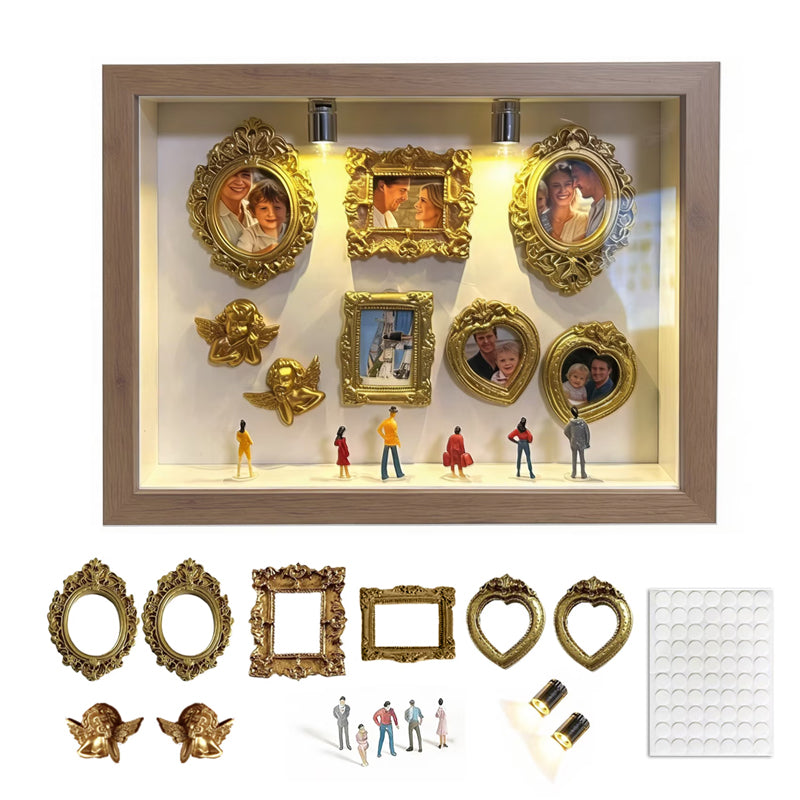 ✨DIY Mini Museum Silhouette Box – Celebrate Your Unique Memories in Style 💖