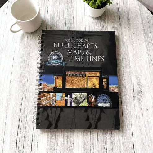 The Book of Bible Charts, Maps & Time Lines - 10th Anniversary Expanded Edition (Reproducible Reference Guide)