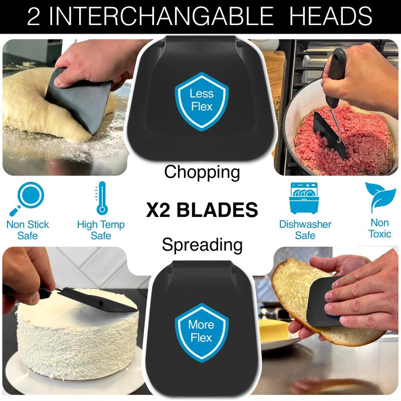 Spatula with adjustable angles - BPA/BPS and PFAS free.  Non-Toxic