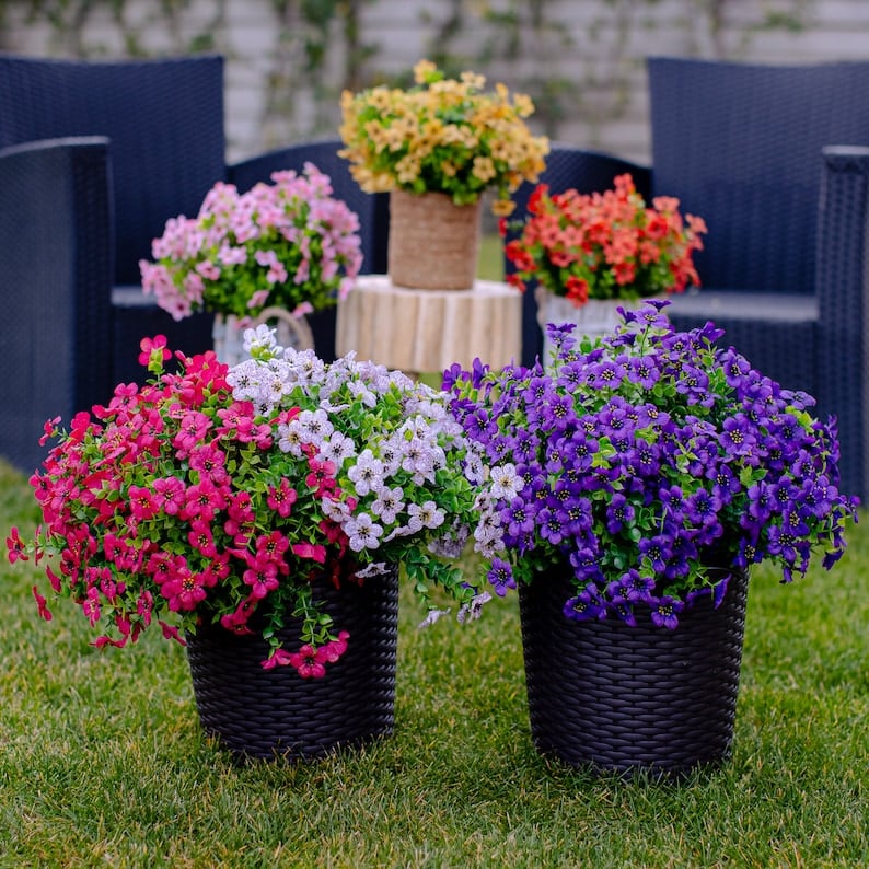 🌺Vibrant Artificial Flowers: 365 Days of Spring 🌿🌿