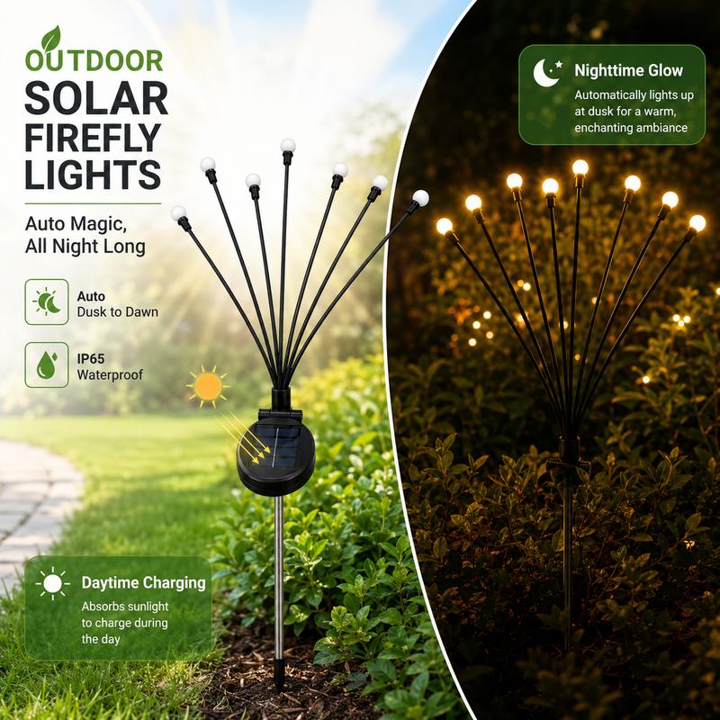 🔥Limited Time 50% Off✨Outdoor Solar Firefly Lights
