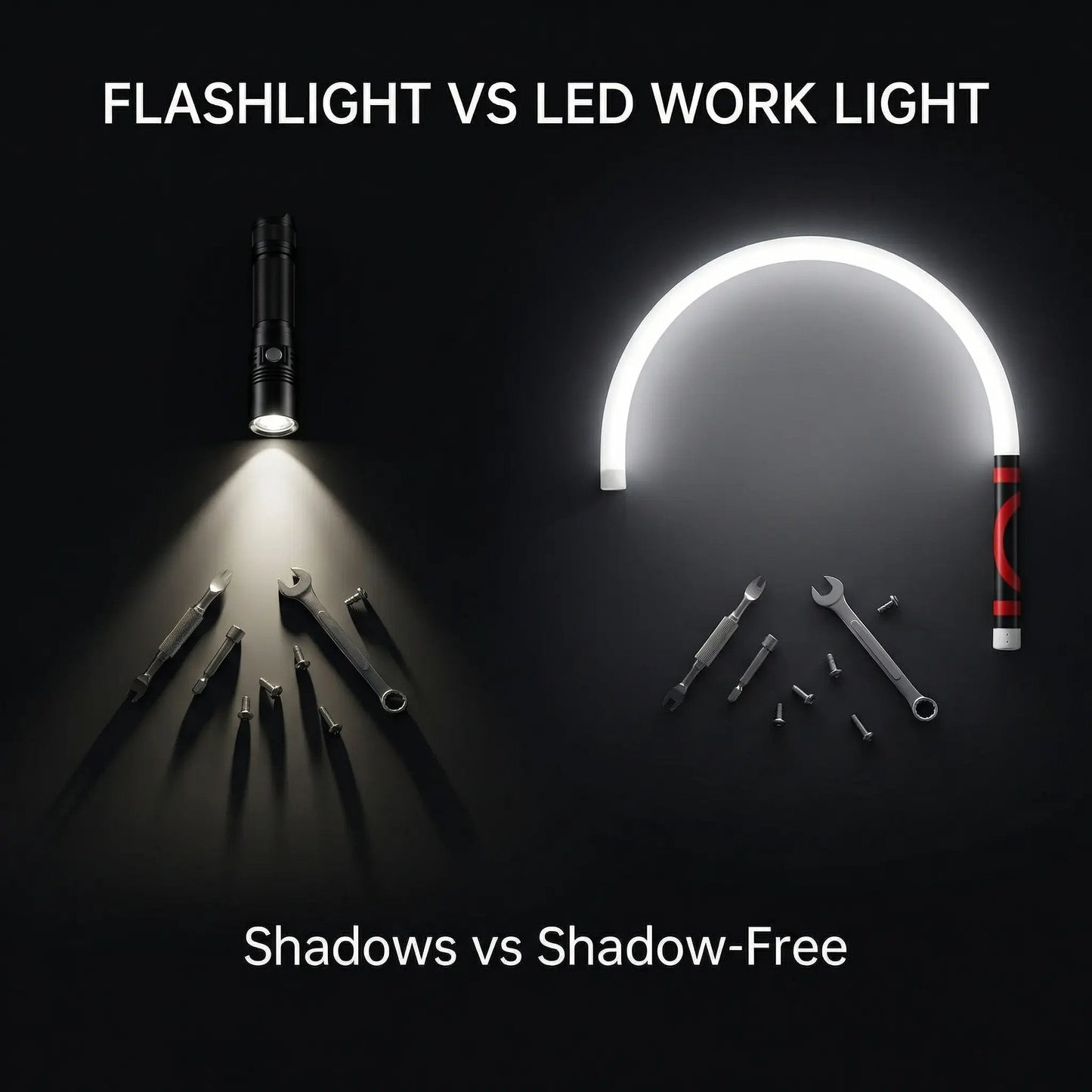 Bendable LED Flashlight Stick