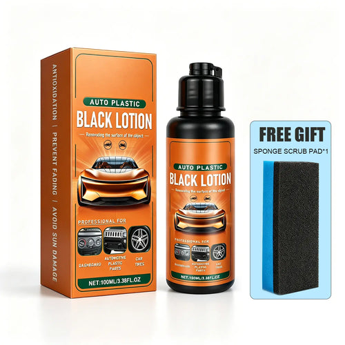 🚗 Car Plastic Restorer | Bring Faded Trim Back to Black