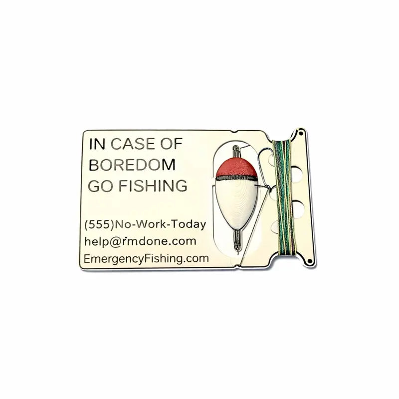 🔥HOT SALE 49% OFF🎣 Go Fish Card –Wallet Fishing Kit – Credit Card Sized Emergency Fishing Set