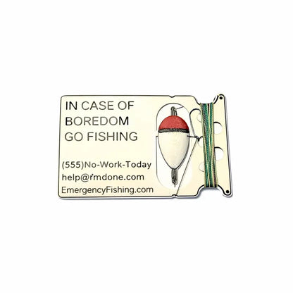 🔥HOT SALE 49% OFF🎣 Go Fish Card –Wallet Fishing Kit – Credit Card Sized Emergency Fishing Set