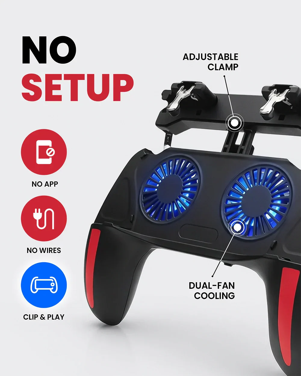 STOP OVERHEATING, START WINNING  AT 50% OFF TODAY!-Game Controller