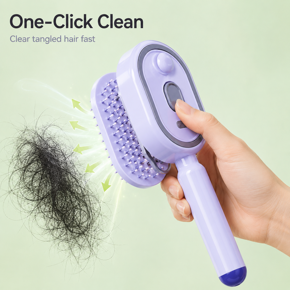 💫SAVE 58% NOW🪮✨Steam Mist Straightening Comb – Easy Salon-Like Hair