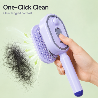 💫SAVE 58% NOW🪮✨Steam Mist Straightening Comb – Easy Salon-Like Hair