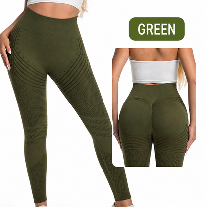 High Waisted And Hip Lifting Yoga Elastic Quick Drying Tight Pants