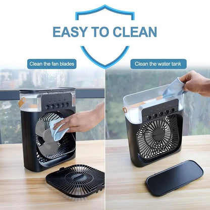 Five-Hole Spray Fan Desktop USB Electric Fan
