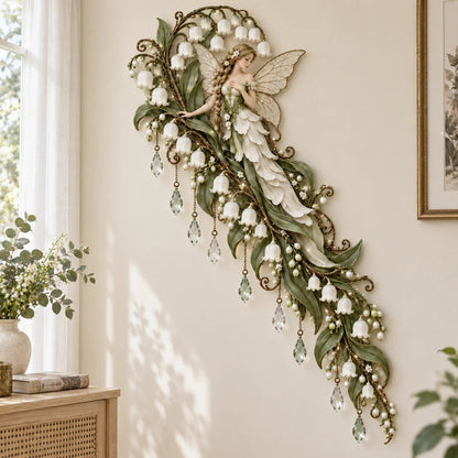 🔥Buy 2 Get 20% OFF🔥🌹🧚‍♀️Enchanted Flower Fairy Wall Light✨Cascading Floral Decor