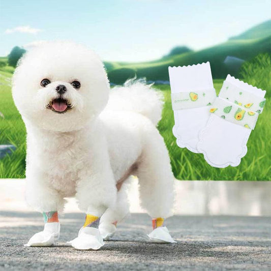 🔥Limited Time 50% Off✨20 Pieces Waterproof Non-Reusable Dog Booties