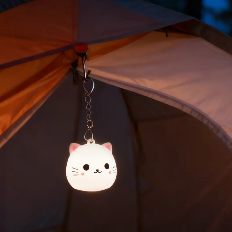 Mini Cat Silicone LED Night Light