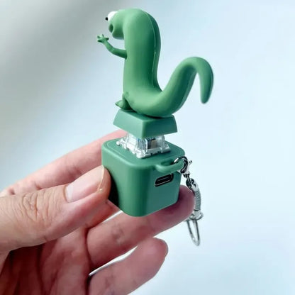 💖Hot 48% OFF🦎✨ Lizard, Frog & Coquí Button Keychain