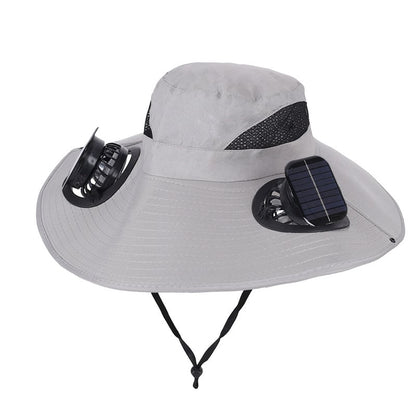 🔥🔥Father's Day Best Sellers ☀️Solar-Powered Outdoor Cooling Fan Hat