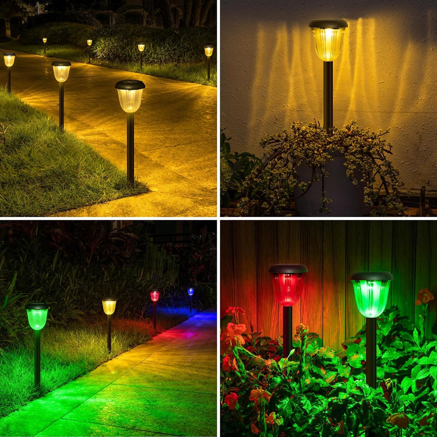BUY 4 FREE SHIPPING🔥🔥Solar Powered Landscape Lights