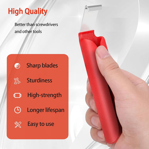 Vinyl Siding Removal Tool with Extra Long Non-Slip Handle