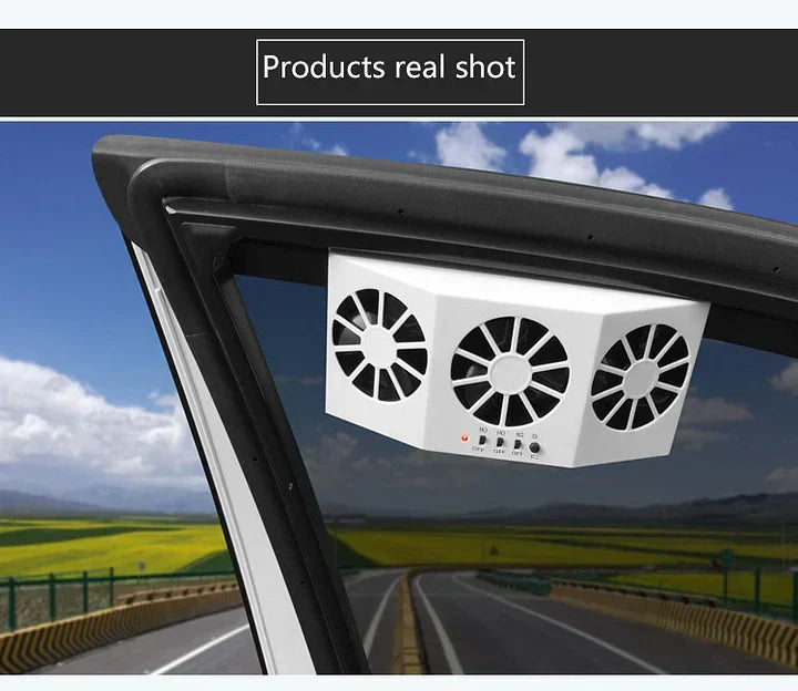 ✈️The New Solar Car Cooling Artifact [air circulation exhaust fan