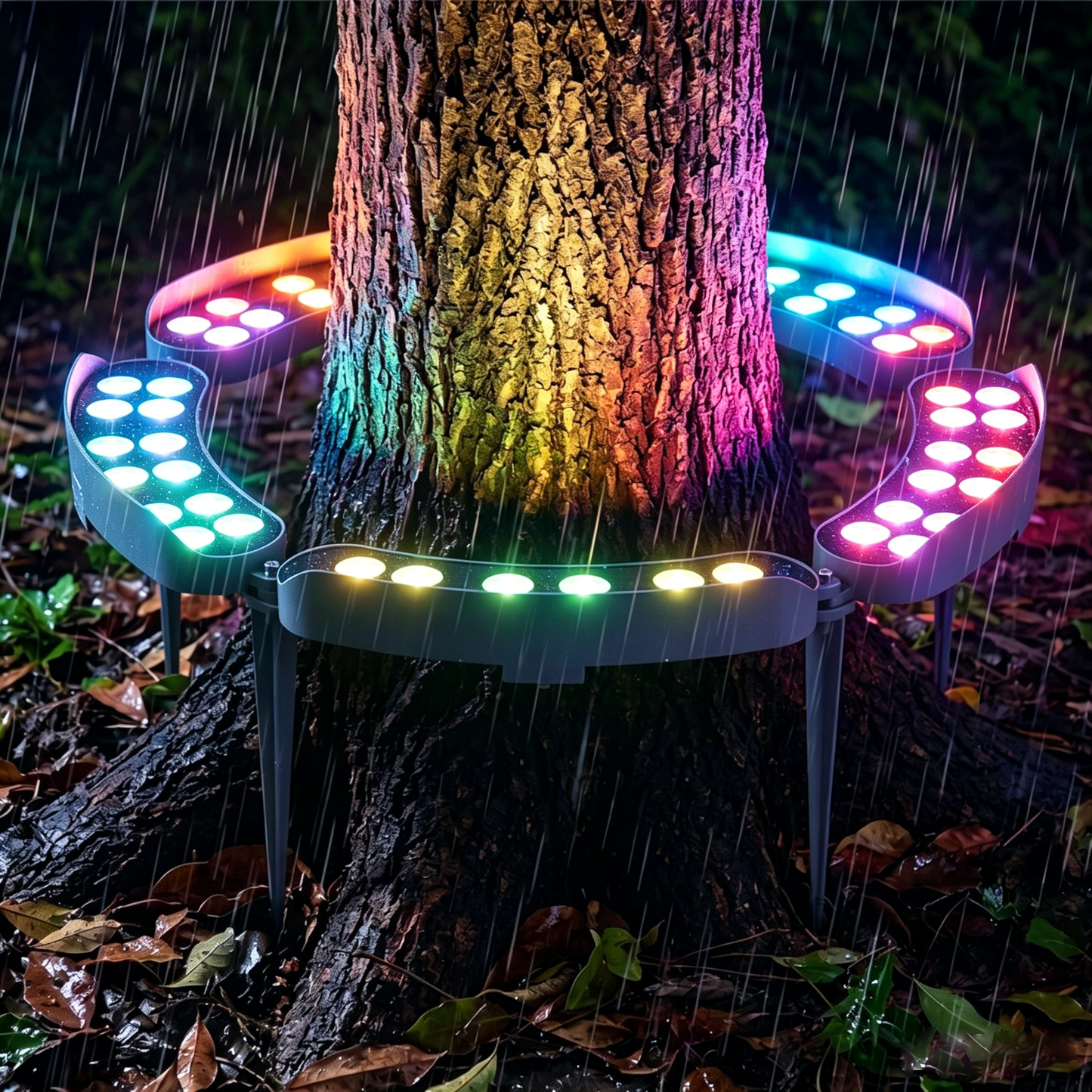 🌳 LED Ring Tree Light(Single piece) | Outdoor Waterproof Landscape Spotlight