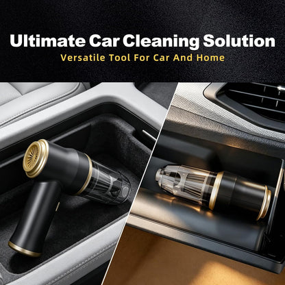 15kPa Car Vacuum, Handheld Vacuum Cordless with Blow & Suction, Heavy-Duty Cordless Vacuum Cleaners for Car Detailing, Pet Hair and Office, Portable Cordless Vacuum Cleaner with Washable Filter