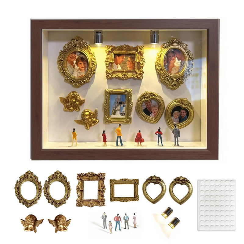 ✨DIY Mini Museum Silhouette Box – Celebrate Your Unique Memories in Style 💖