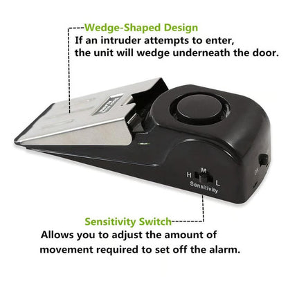 🛡️Doorstop Alarm🚨 — Safeguarding Your Safety✅