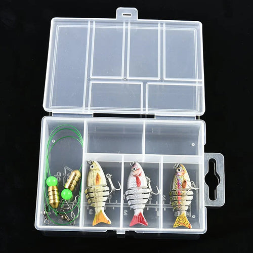 🐟Lifelike Fishing Lures for Freshwater and Saltwate