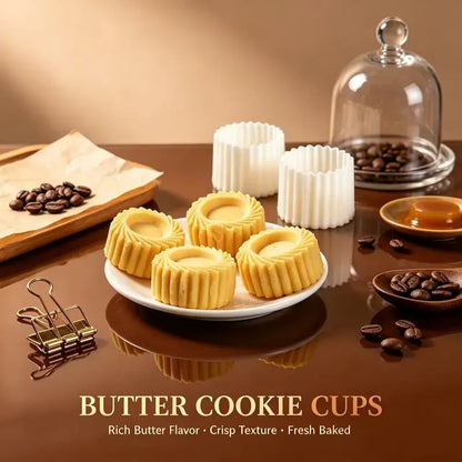 ✨🍪Sunflower-Patterned Round Hand-Press Mooncake Mold