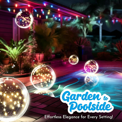 ✨ Floating Outdoor Solar Light🏡Elegant Ambient Lighting for Outdoors 🌙