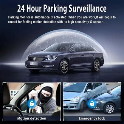 🔥360° Full View Car Dashcam System