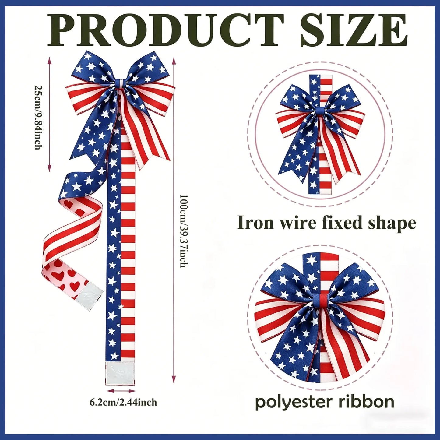 Holiday Independence Day & Memorial Day Cabinet Door Fringe