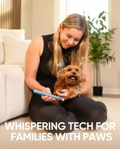 Quiet Safe Rechargeable Electric Pet Nail Grinder Paw Trimmer