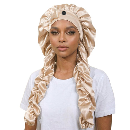 BUY 1 GET 1 FREE🔥 Silk Bonnet for Long Curly Hair