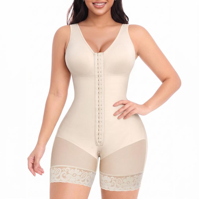 Shapewear for Women Front-Hook Tummy Control Full Shapewear Butt Lifter
