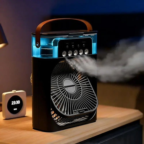 Five-Hole Spray Fan Desktop USB Electric Fan