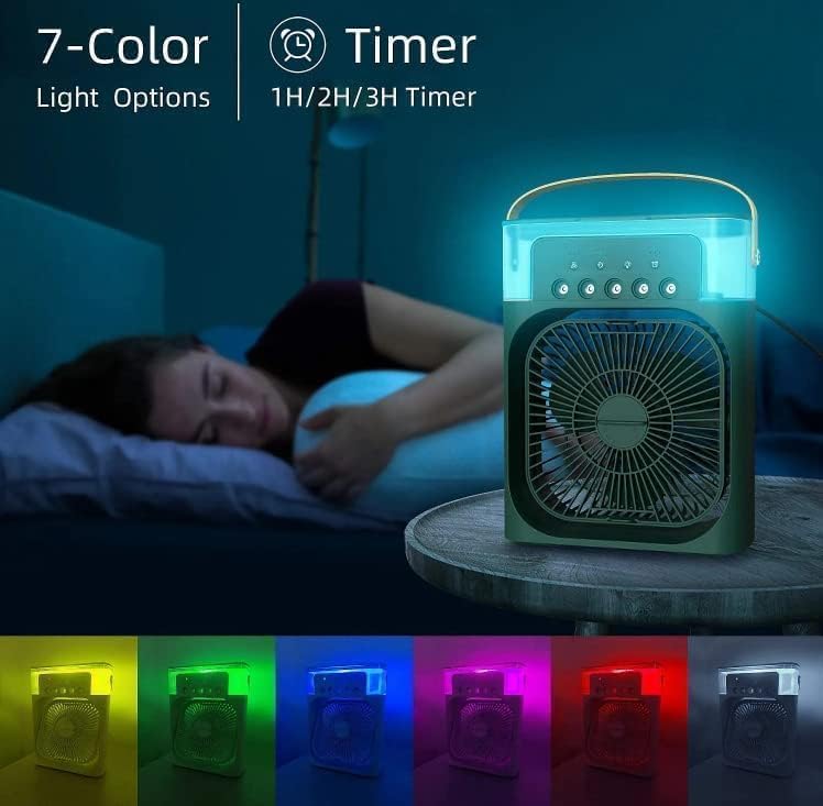 Five-Hole Spray Fan Desktop USB Electric Fan