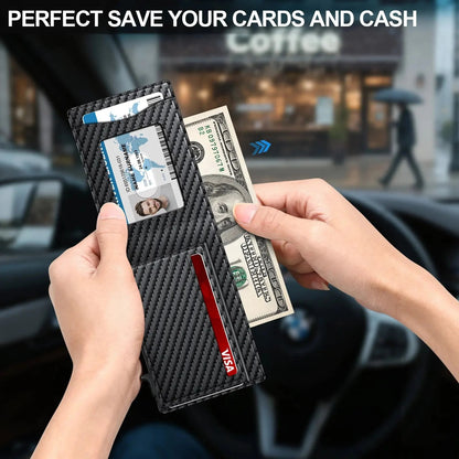 🎁⚡Black Friday Mega Deal✨Men's RFID Minimalist Bifold Wallet💳