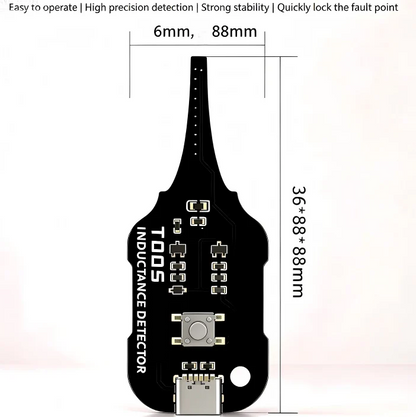 In-Circuit Electromagnetic Inductance Tester