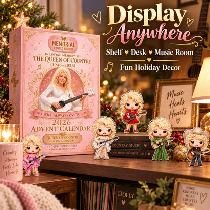 🎤💖 Dolly Advent Calendar — 24 Days of Country Glam & Collectible Surprises!