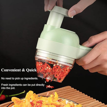 ✨5 in 1 Electric Vegetable Chopper Set, Electric Food Processor