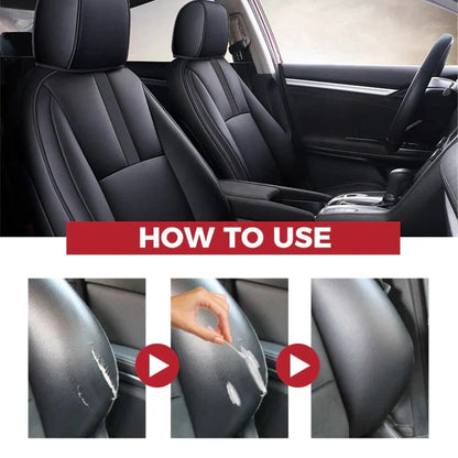 ✨Premium Leather Repair Filler | Instant Scratch & Scuff Fix for Sofas, Car Seats & Bags 🇬🇧 | Blends Seamlessly, No Heat Needed 🔧