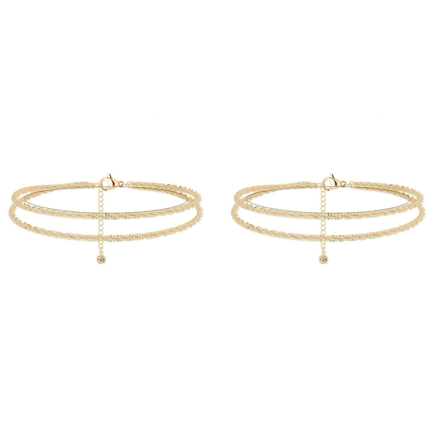 🎁Final 3 Hours: Only $16.99🎉🔥Dainty Layered Anklet For Women