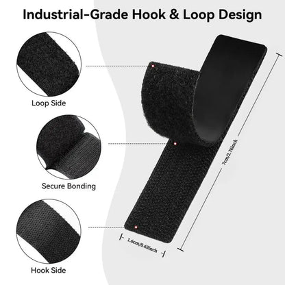 Waterproof Self Adhesive Heavy Duty Double Sided Hook and Loop Strips