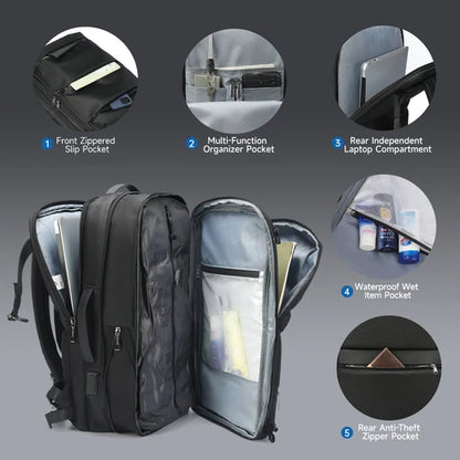 TIGERNU T-B9831 Expandable Travel Backpack