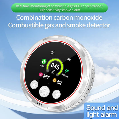 ✨Big Discount Up to 49%🔥Prevent Hidden Dangers: Multi-Function Carbon Monoxide & Smoke Detector for Every Room