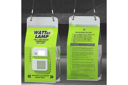 Saltwater Emergency Lamp – Battery‐Free Survival Light