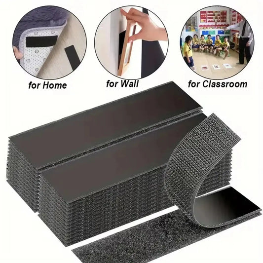 Waterproof Self Adhesive Heavy Duty Double Sided Hook and Loop Strips